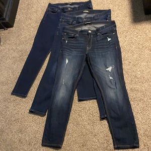 3 Pairs of Express Jean Leggings 12s